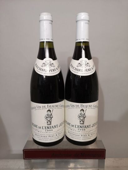 2 bottles BEAUNE 1er cru 
