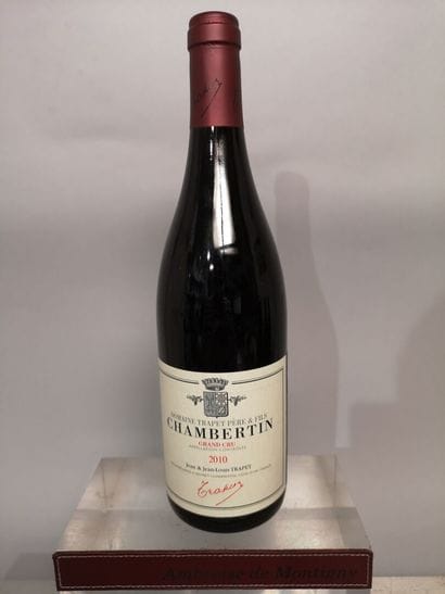 * 1 bottle CHAMBERTIN Grand Cru - Jean et...