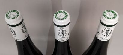 * 3 bottles CLOS de La COULEE DE SERRANT...