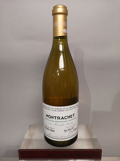 * 1 bottle MONTRACHET Grand Cru - Domaine...