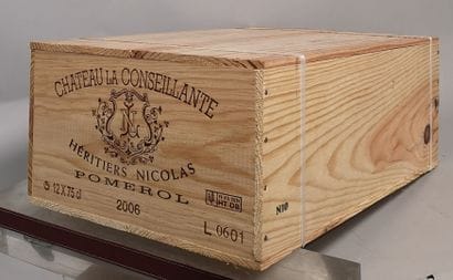 * 12 bottles Château LA CONSEILLANTE - Pomerol...