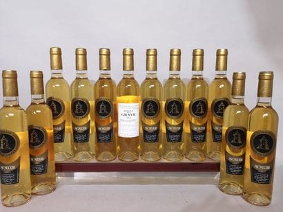 12 bottles 50 cl Domaine de La GRAVE Blanc...