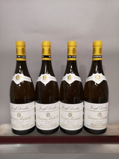 * 4 bottles CHASSAGNE MONTRACHET 1er Cru...