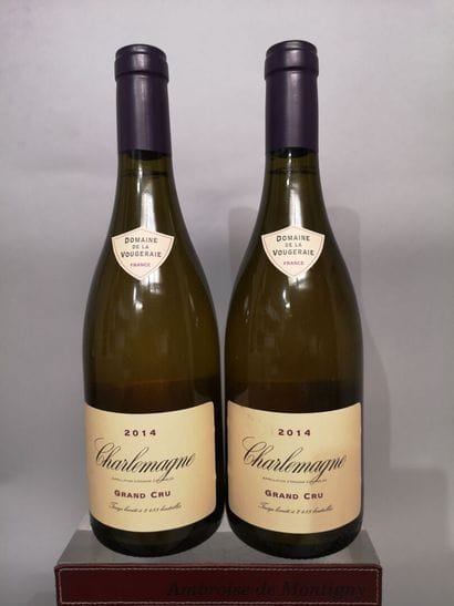 * 2 bottles Le CHARLEMAGNE Grand Cru - Domaine...