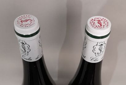 * 2 bottles CLOS de La COULEE DE SERRANT...