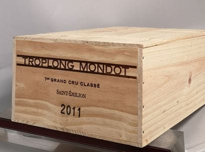 * 12 bottles Château TROPLONG MONDOT - 1er...