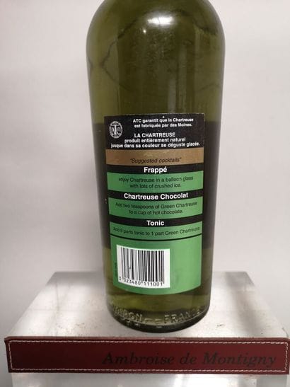 1 bottle 100cl CHARTREUSE Verte Period 1988...