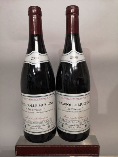 * 2 bottles CHAMBOLLE MUSIGNY 