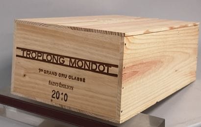 * 12 bottles Château TROPLONG MONDOT - 1er...