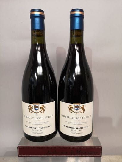* 2 bottles CHARMES CHAMBERTIN Grand Cru...