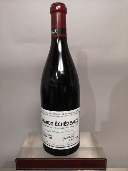 * 1 bottle GRANDS ECHEZEAUX Grand Cru - Domaine...