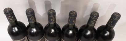 6 bottles Château du DOMAINE de L'EGLISE...