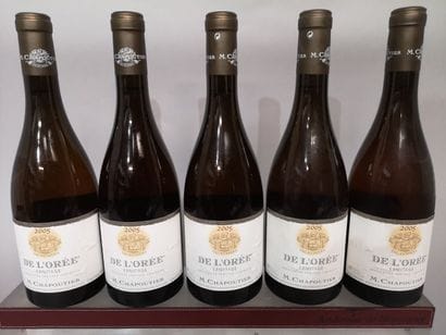 * 5 bottles ERMITAGE de L'Orée - M. CHAPOUTIER...