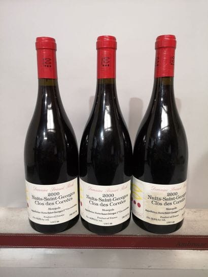 3 bottles NUITS St. GEORGES 1er cru 