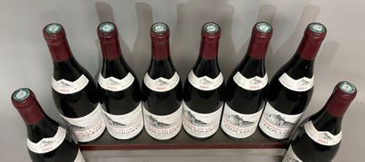 * 8 bottles CLOS de VOUGEOT Grand Cru Vieilles...