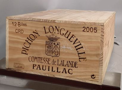 * 12 bottles Château PICHON LONGUEVILLE COMTESSE...