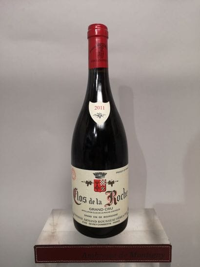* 1 bottle CLOS de La ROCHE Grand Cru - Armand...