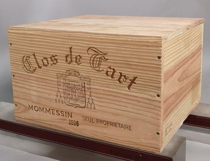 * 6 bottles CLOS de TART - MOMMESSIN 2006...