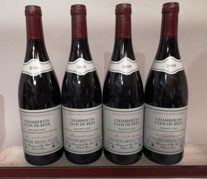 * 4 bottles CHAMBERTIN 