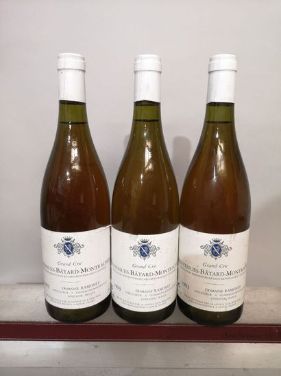 3 bottles BIENVENUES BATARD MONTRACHET Grand...