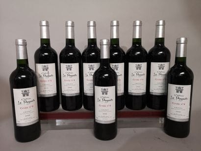 9 bottles Château LA PAGAUTE 