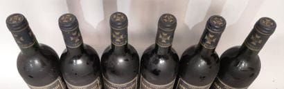 6 bottles Château du DOMAINE de L'EGLISE...