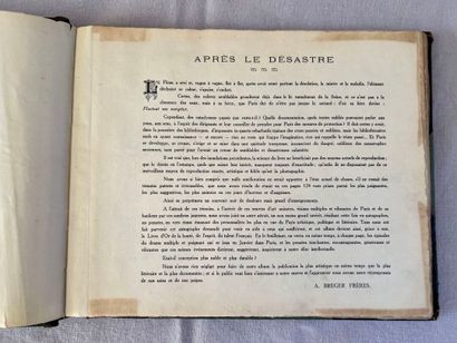 Souvenir des inondations, Paris et environs,...