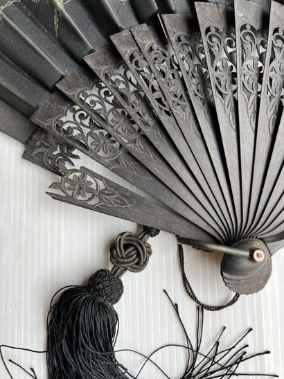 Reunion of three fans to restore, circa 1900,...