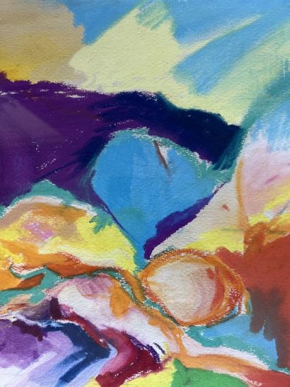 Guy Bezançon, (b. 1942)
Abstract compositions...