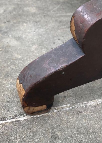 Bonheur du jour mahogany and mahogany veneer...