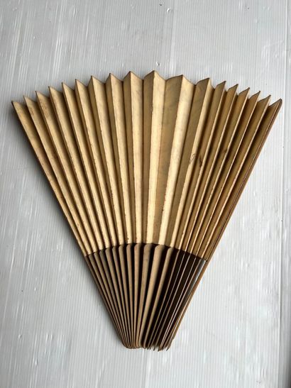Reunion of three fans to restore, circa 1900,...