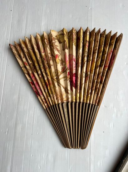Reunion of three fans to restore, circa 1900,...