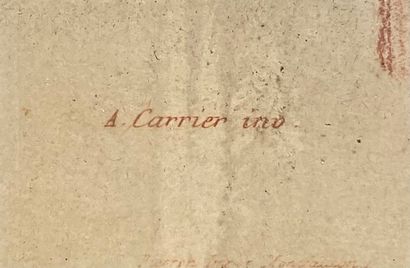 A. CARRIER, engraved by PEQUEGNOT, 19th century...