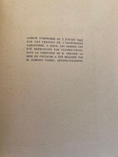 Gabriel CHEVALLIER, Clochemerle, Illustration...