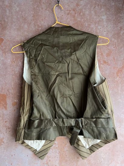 Elements of men's outdoor clothing, circa...