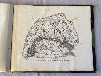 Souvenir des inondations, Paris et environs,...