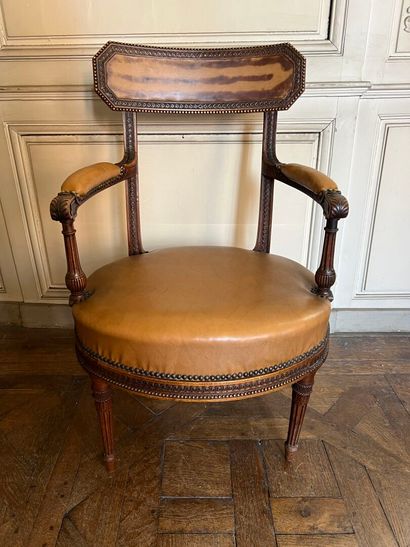 In the Jacob style
Mahogany armchair in the...