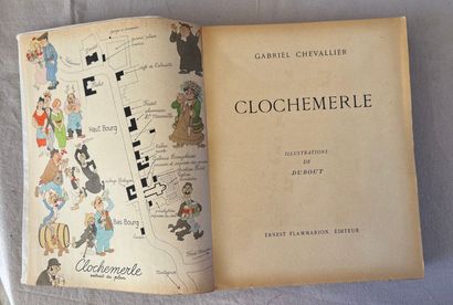 Gabriel CHEVALLIER, Clochemerle, Illustration...