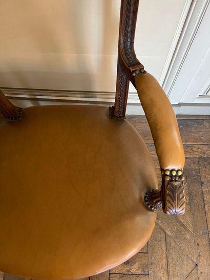 In the Jacob style
Mahogany armchair in the...