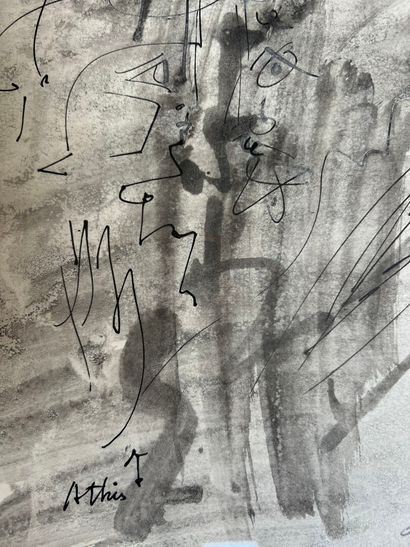 André MASSON (1896-1987)
Athis, 1963
Ink...