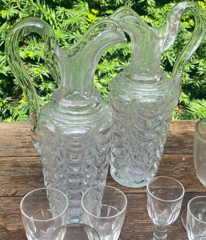 Glassware MANNETTE including wine glasses,...
