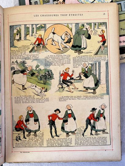 Lot of children's books; Snipe, Tintin and...