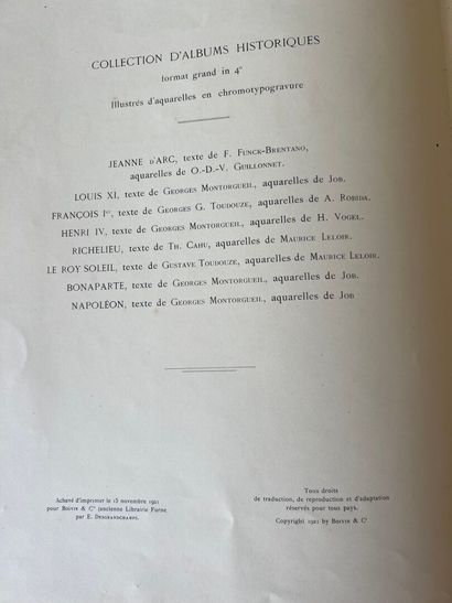 JOB, Napoleon 
Large in4
