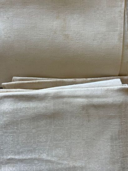 Reunion of parts of dinner services, second...