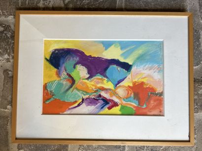 Guy Bezançon, (b. 1942)
Abstract compositions...