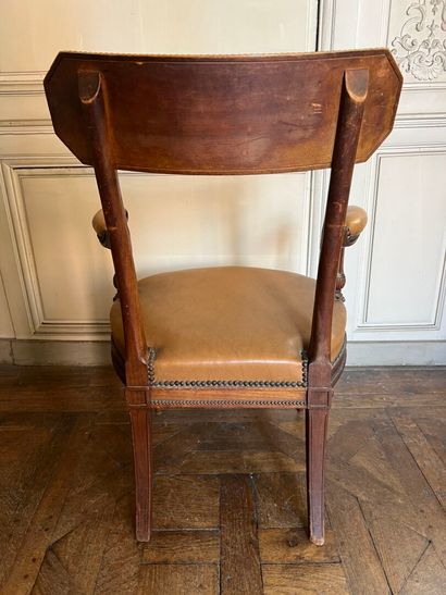 In the Jacob style
Mahogany armchair in the...