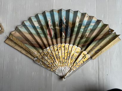 Les présentations, fan, Second Empire, engraved,...