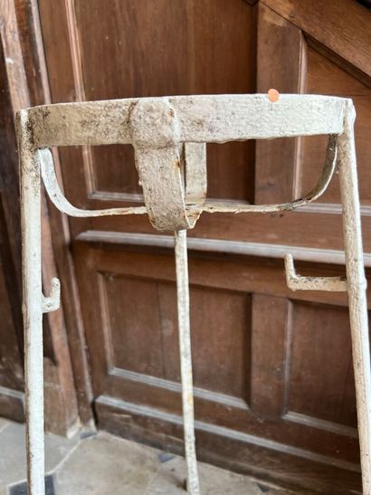 Wrought-iron planter, late 19th century....