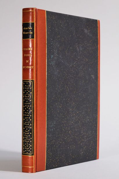RENEFER. MAURRAS (Charles). Quatre nuits...