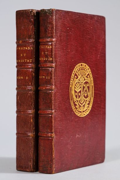 [Manuscrit]. [Reliure aux armes]. GALLEMANT...